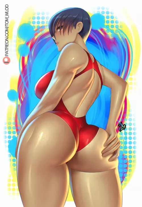Swimsuit girl (CrazyDraftsman) [OC]