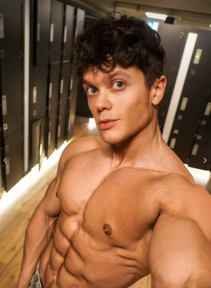 time to shower after workout!