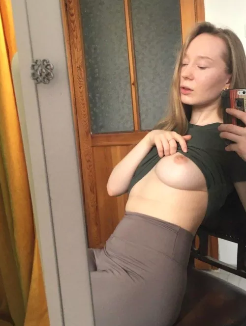 Today, my boobs are puffy and sensitive