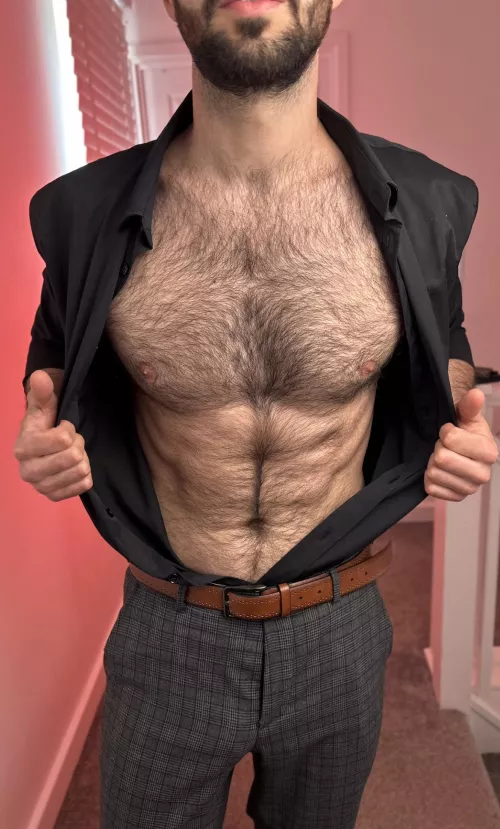 What’s under my shirt? Take a look.