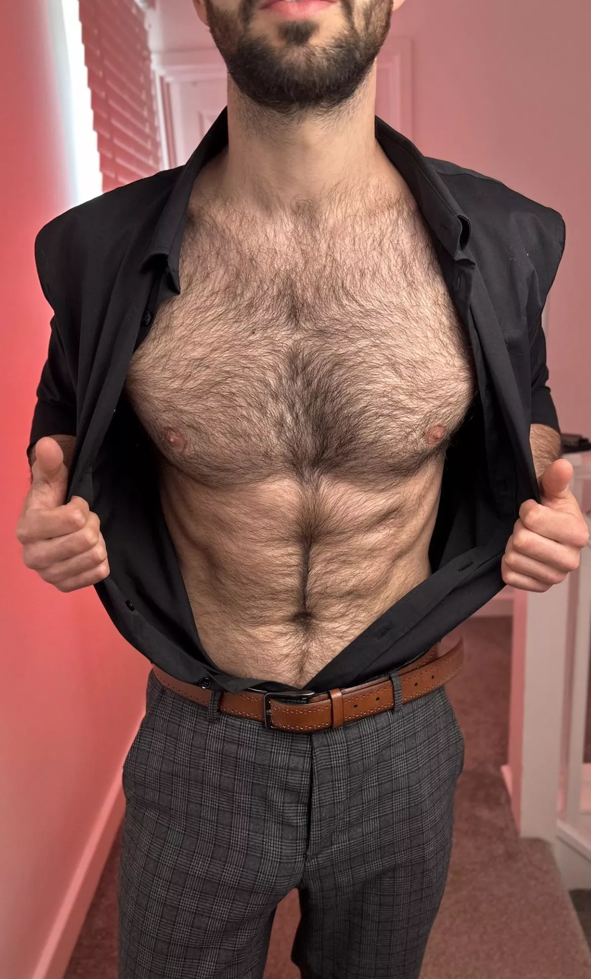 What’s under my shirt? Take a look.