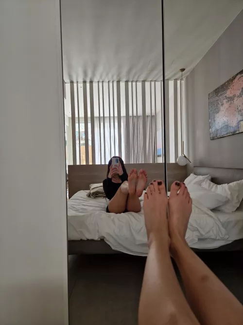 where can I put my feet?