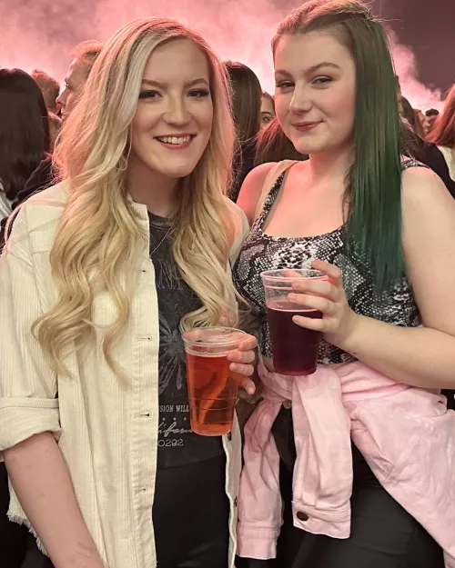 Which one are you taking into the toilets during the gig?