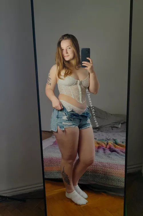 White makes me feel so innocent... not that I am though