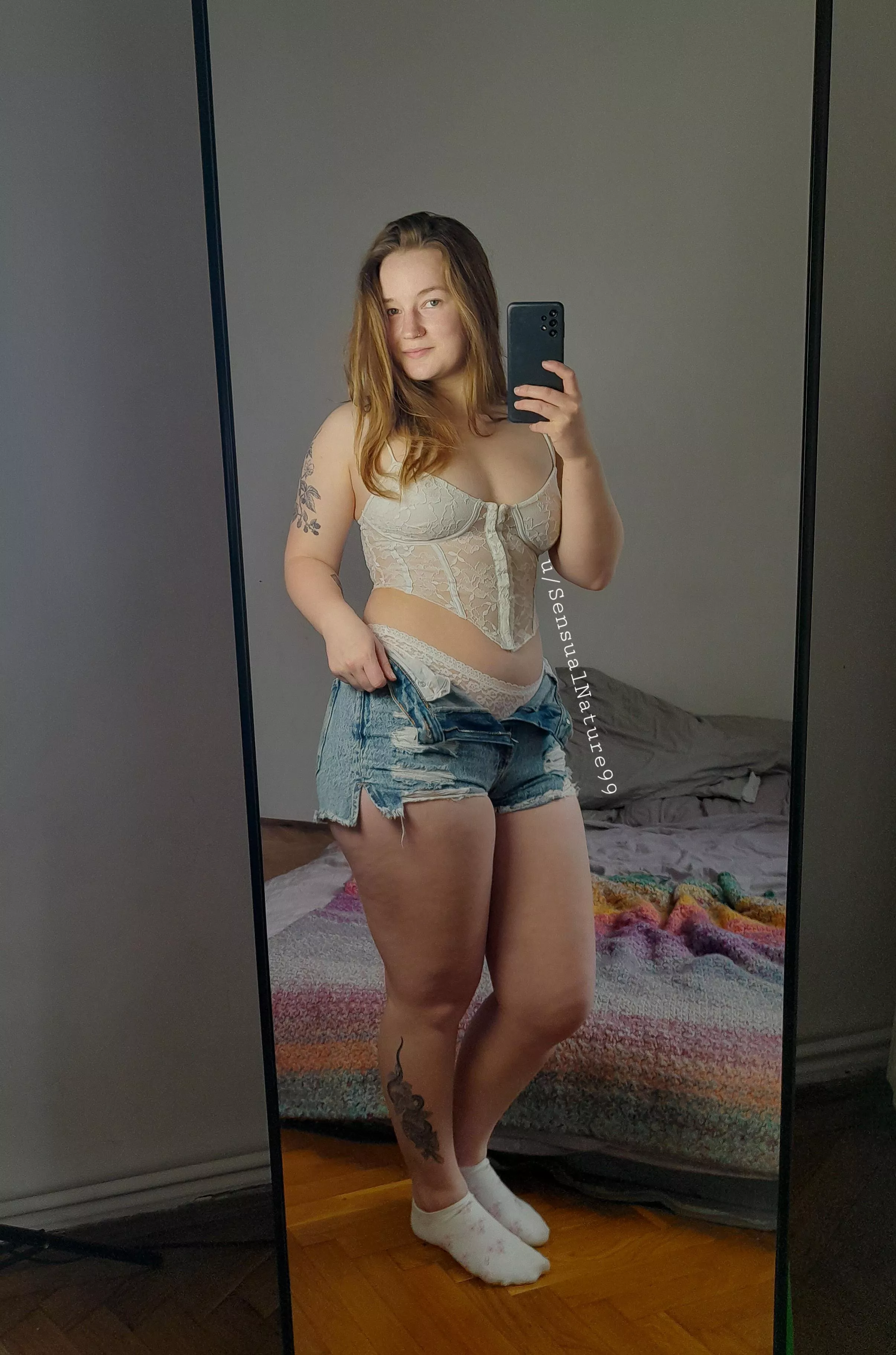 White makes me feel so innocent... not that I am though