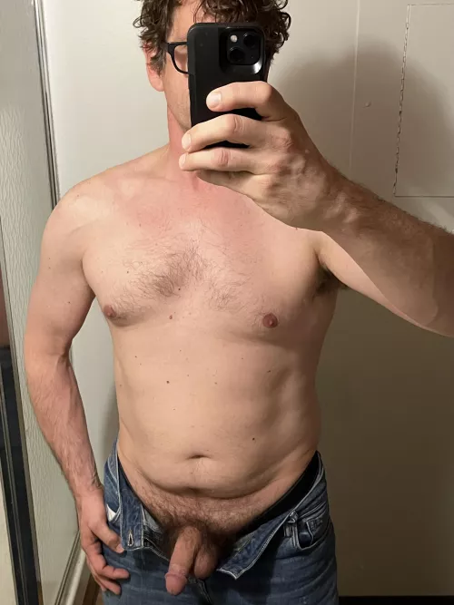 (51) The jeans will probably need to come off…