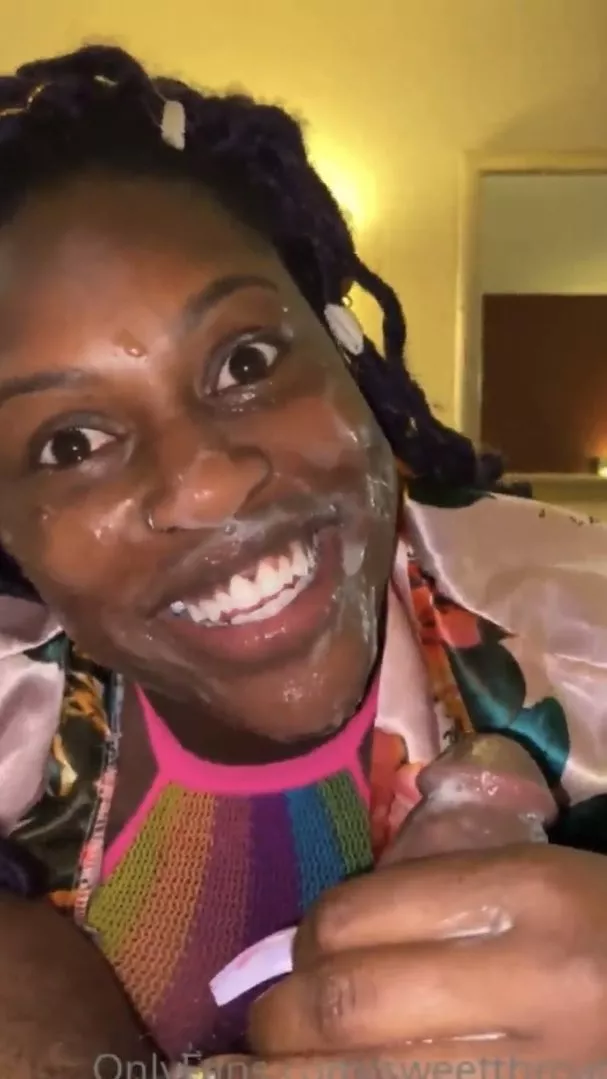 A cumslut's warpaint