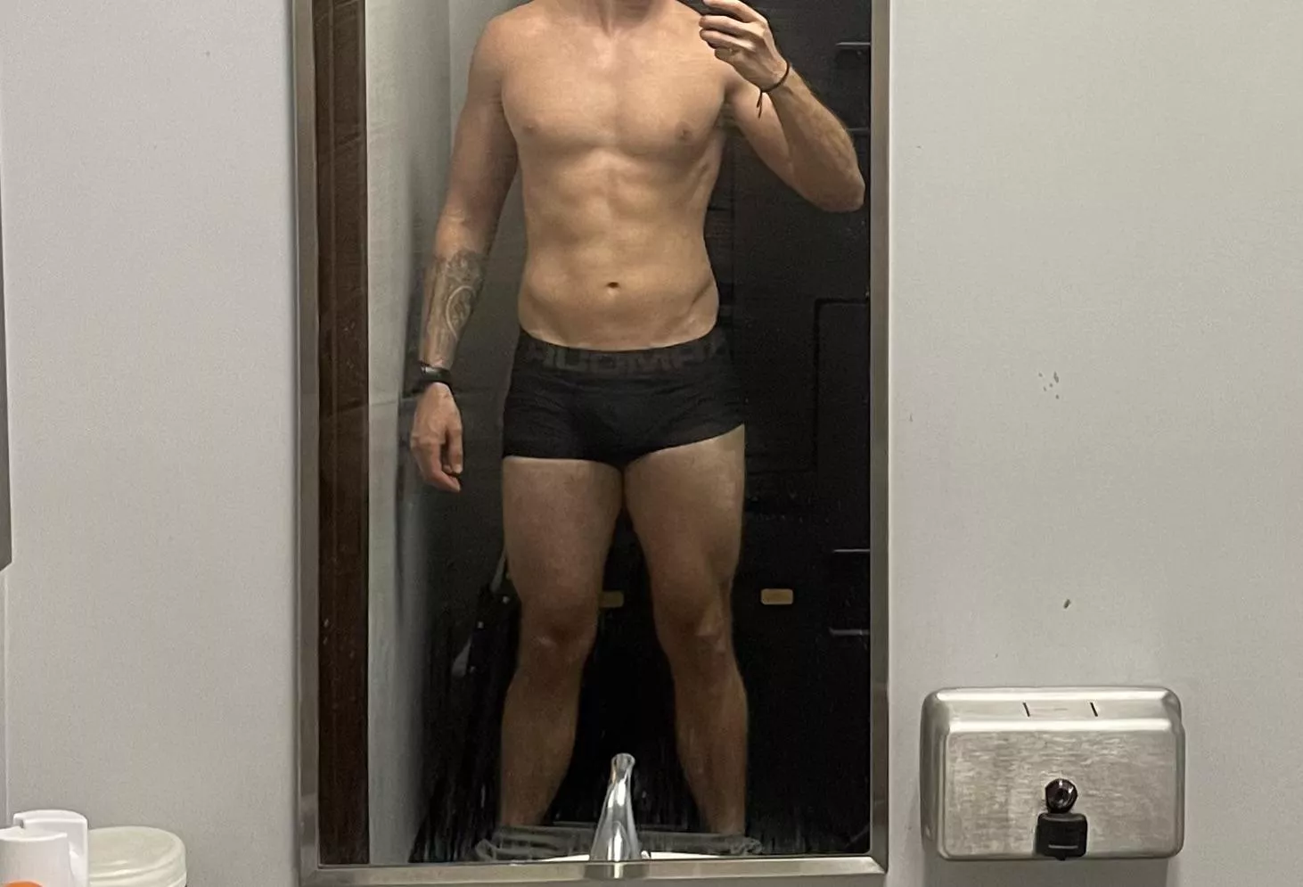 After leg day (M)