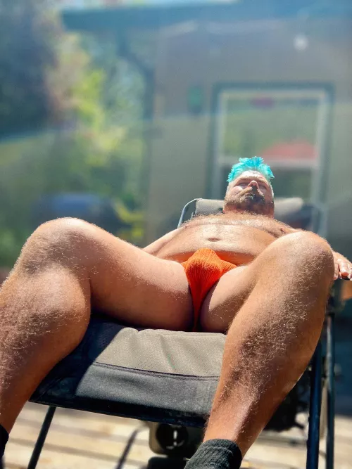 Afternoon nap in the sun