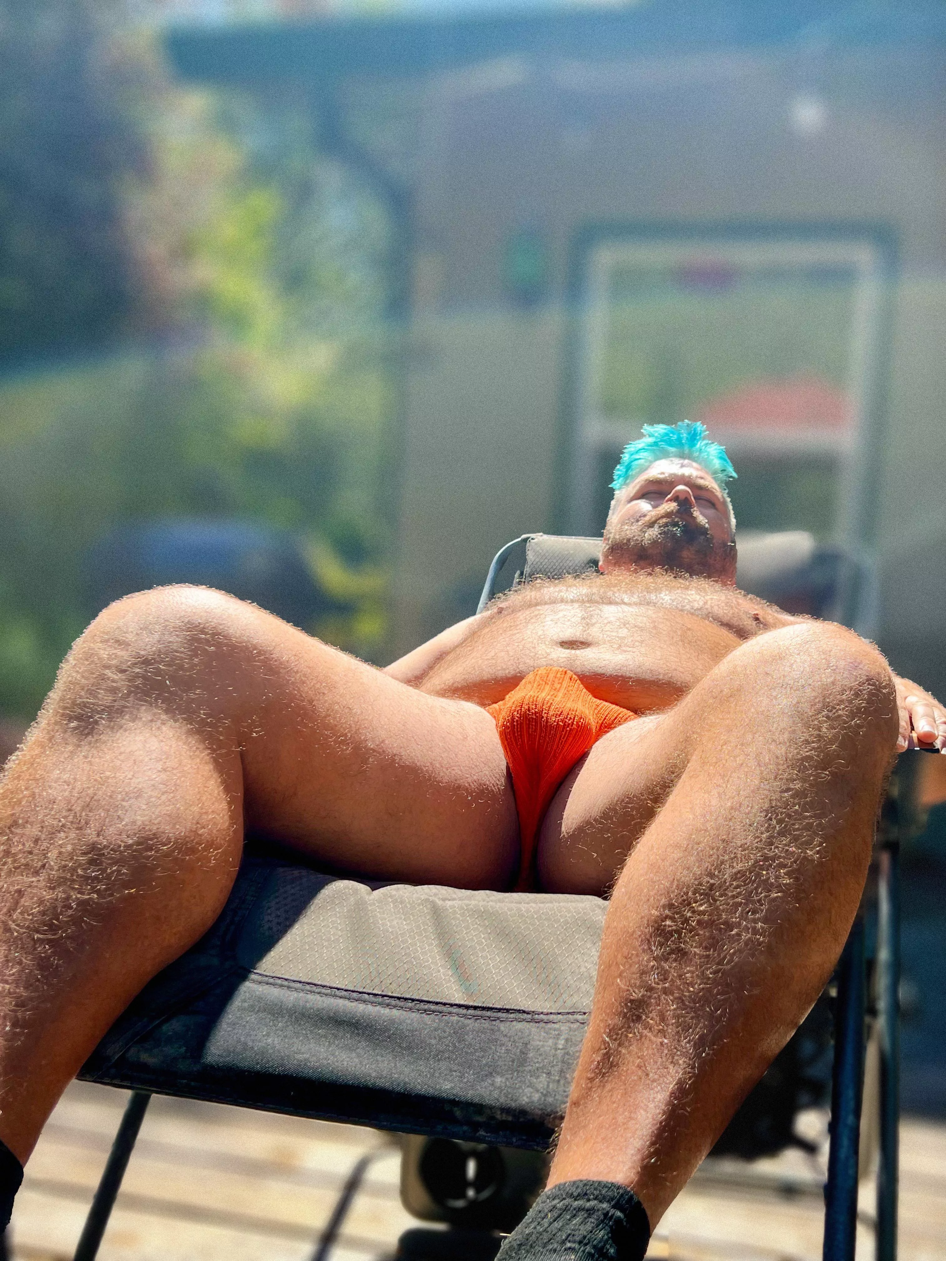 Afternoon nap in the sun