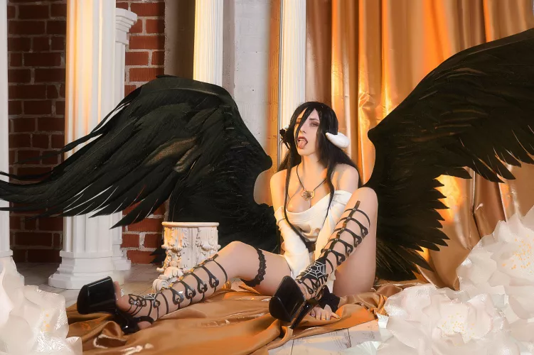 Albedo cosplay from Overlord by Elvie Weld