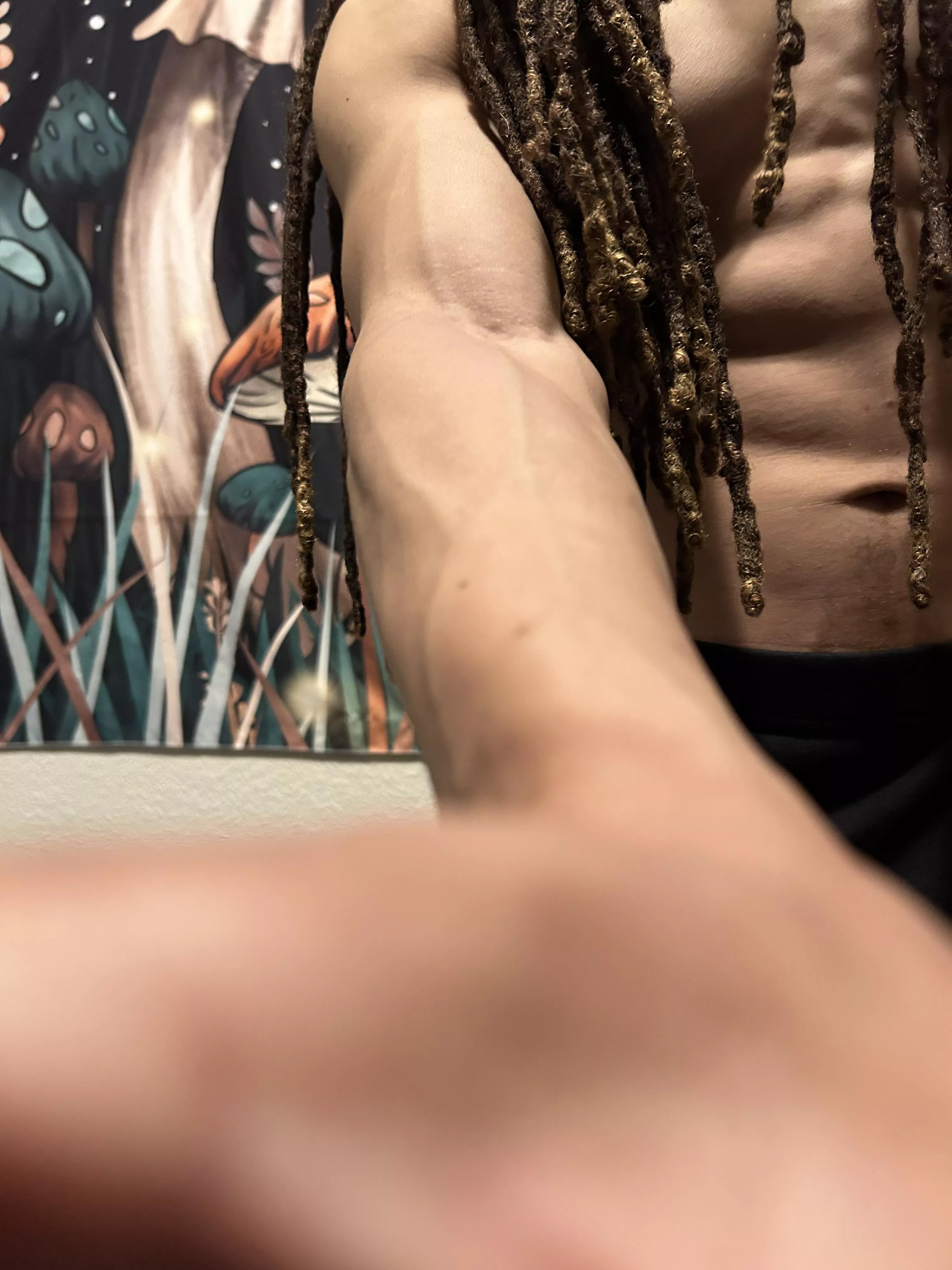 all alone in the dark like a mushroom 🍄🎶