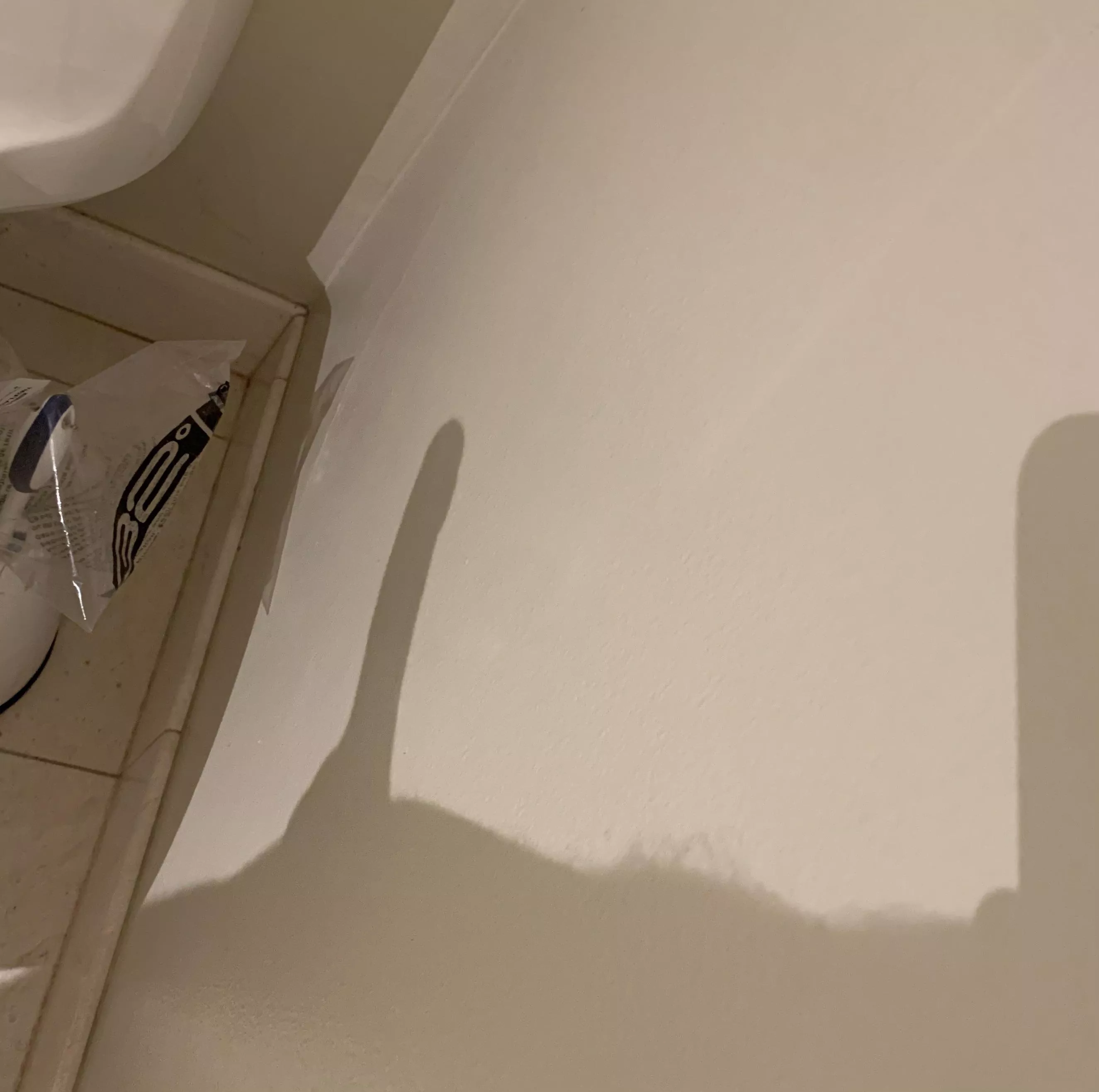 At a party and saw my shadow thought I would show