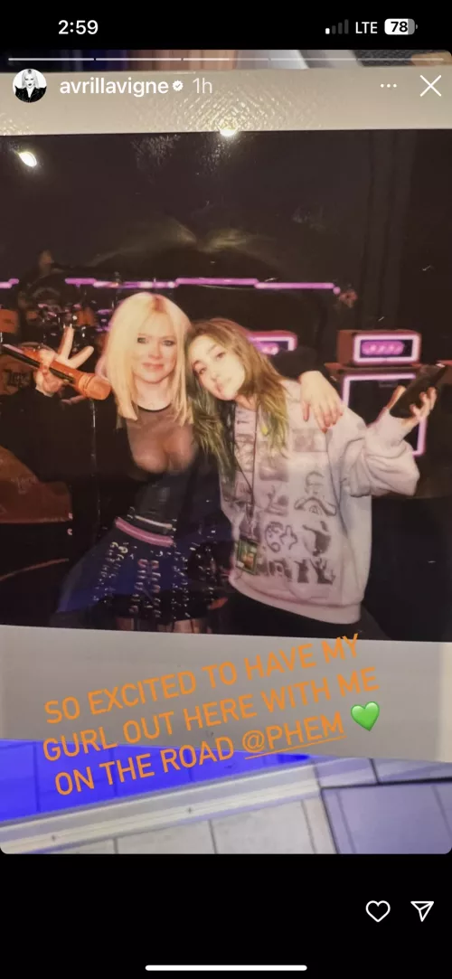 Avril Lavigne on Instagram