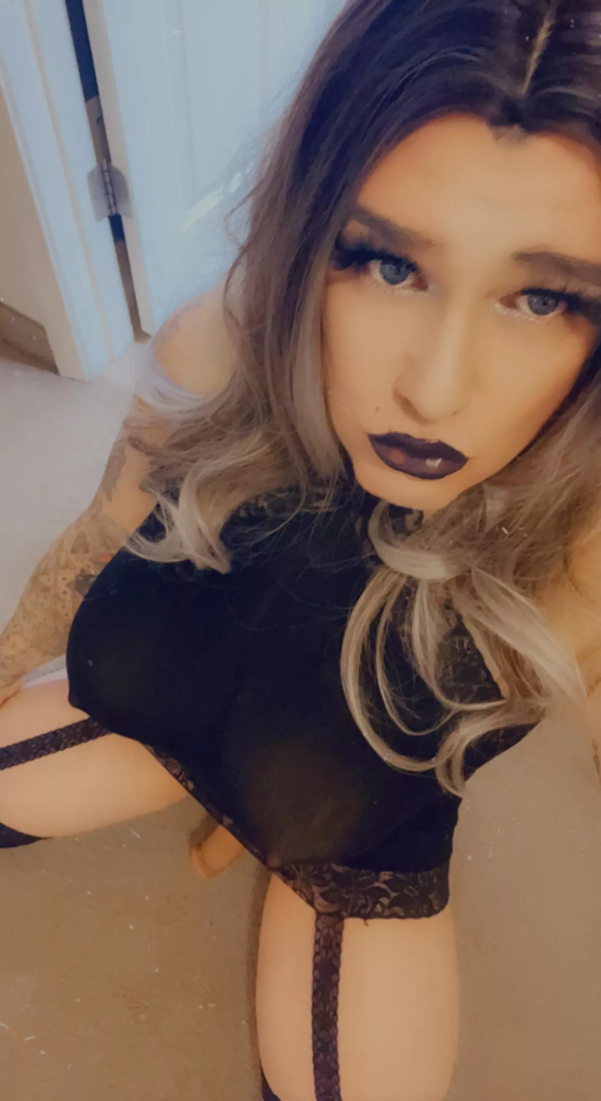 Back from a purge 😬tell me how hot I am.