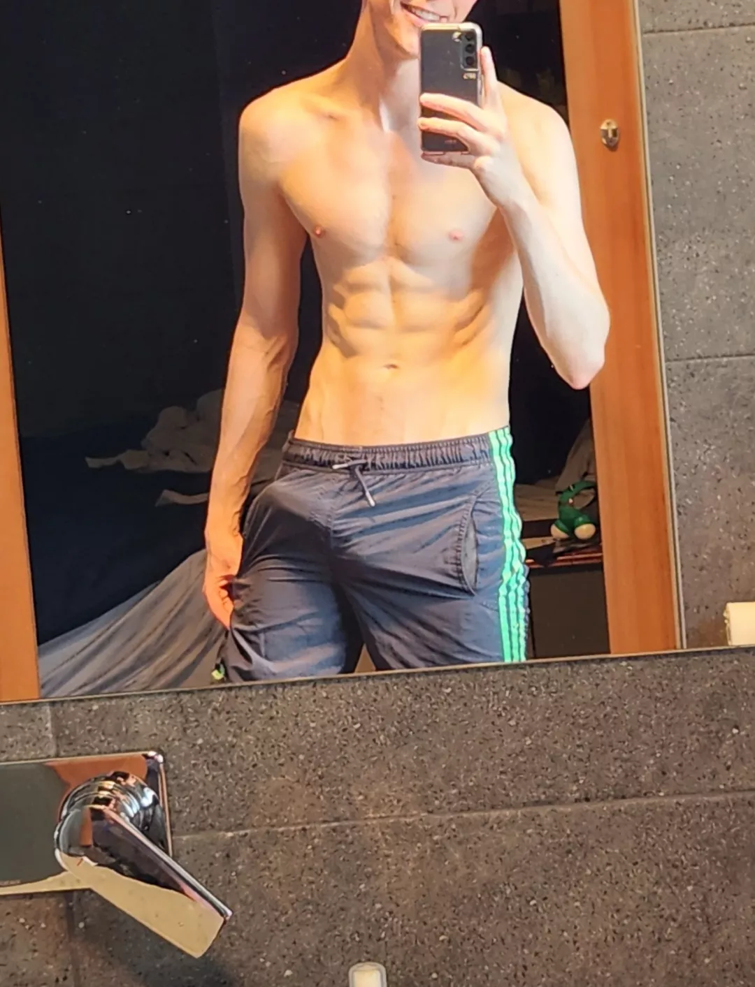 Be honest, what would you do if you saw me at the gym?