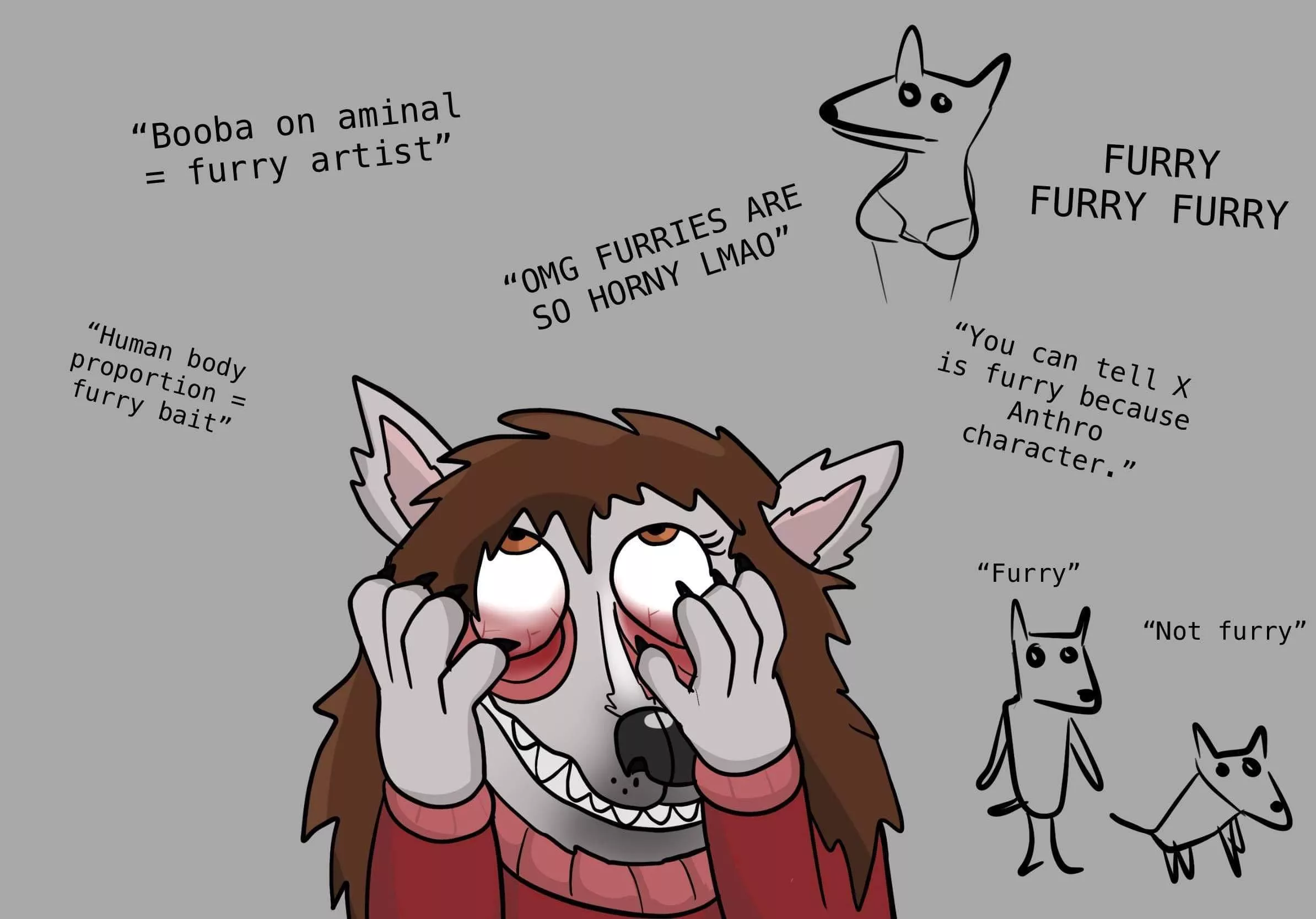 Can the internet PLEASE get better jokes about furries?
