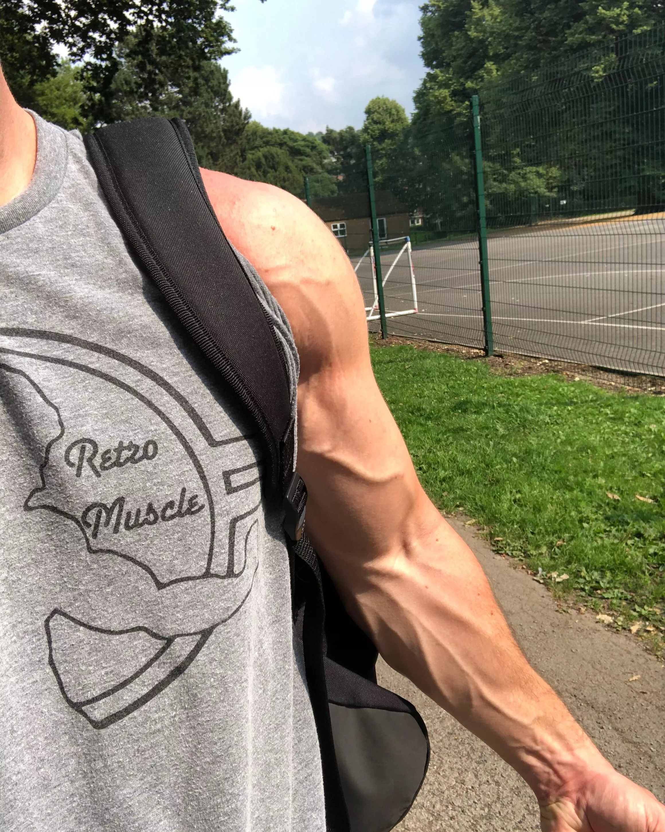 Carrying the shopping back home…