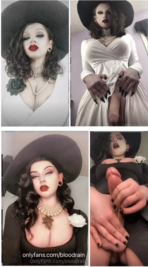 Does the white dress or the black dress make my Lady D look yummier? 🖤💦