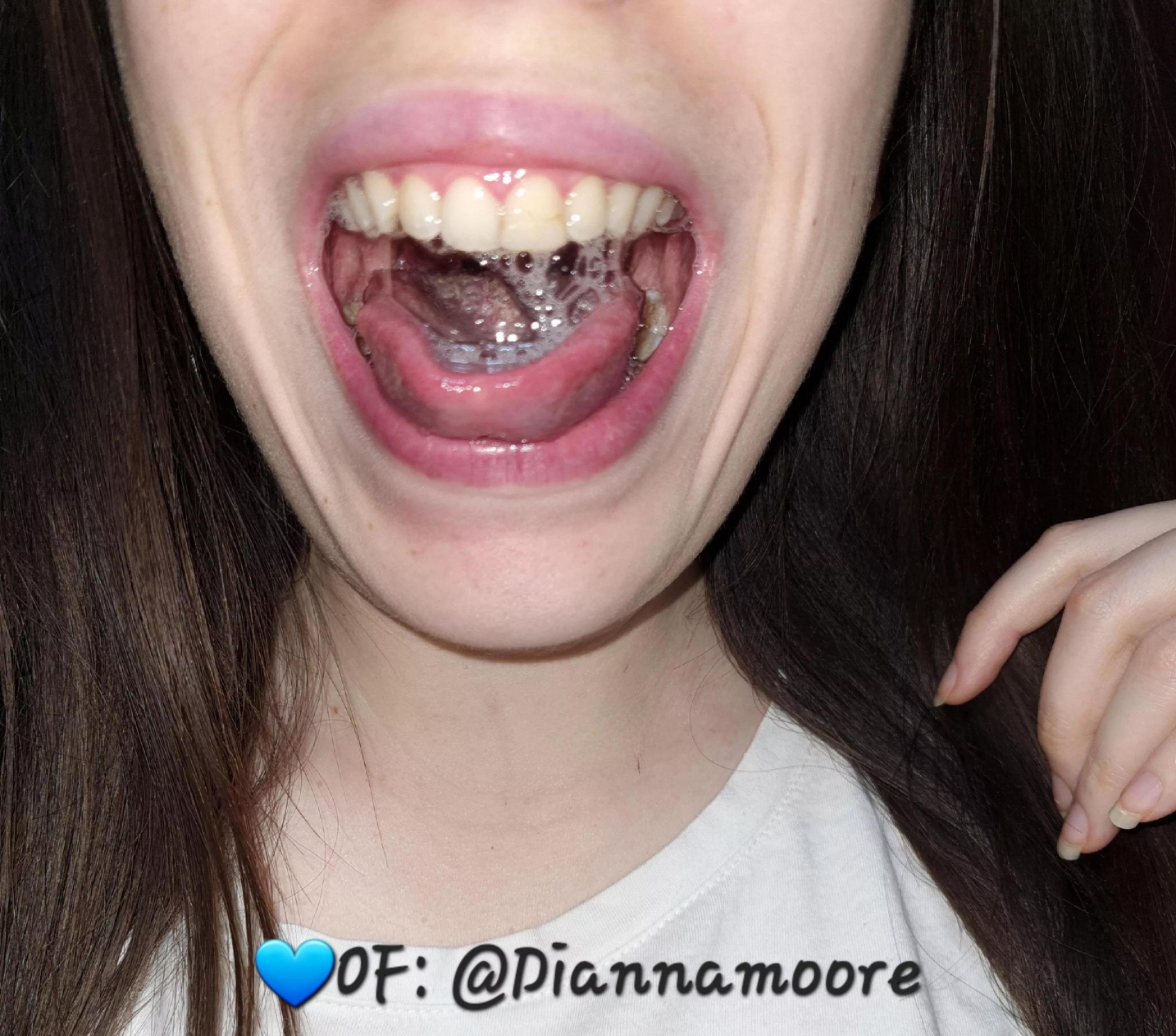 Drink my saliva or I'll lick all over your face 😈🔥 [oc]