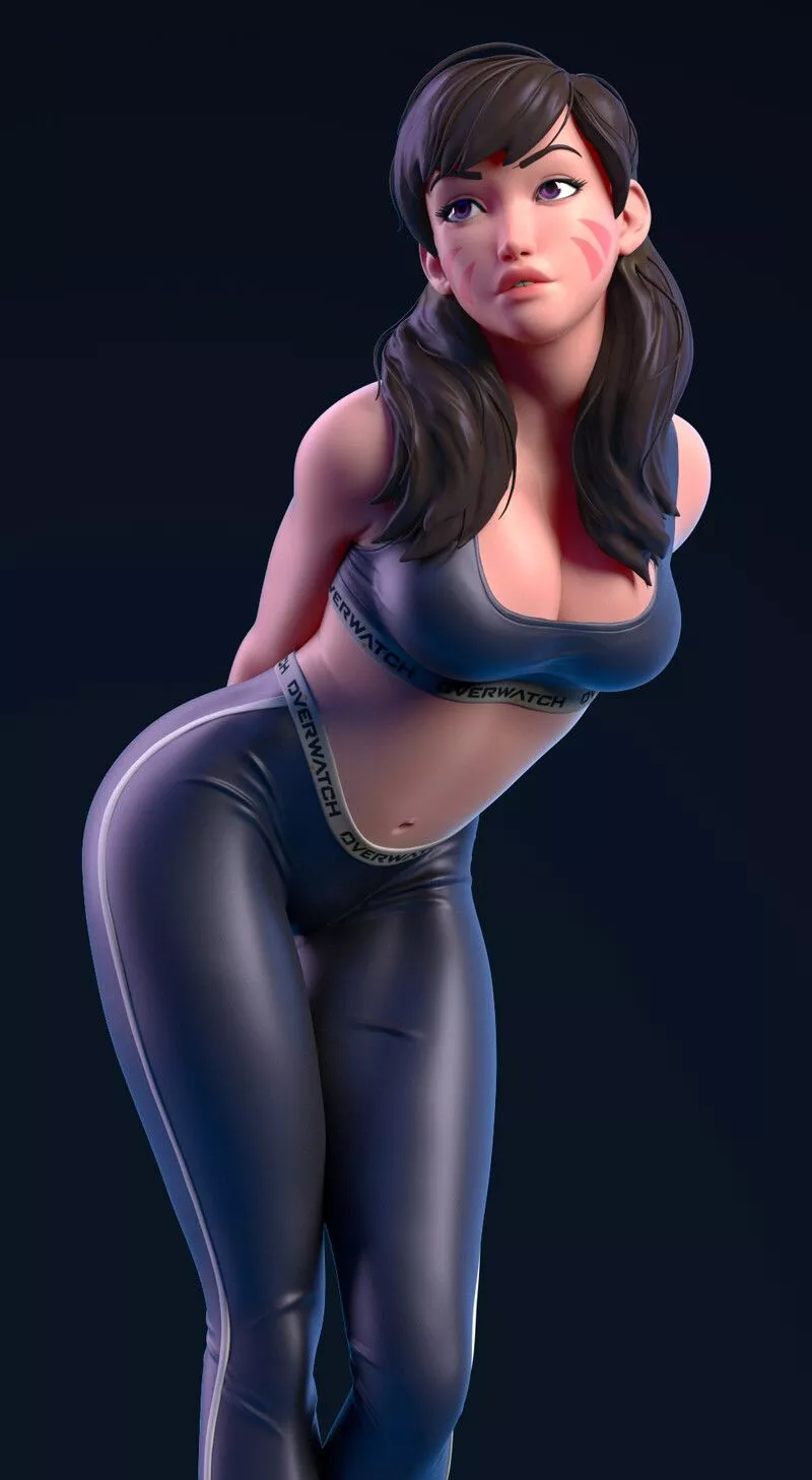 D.va's gym outfit