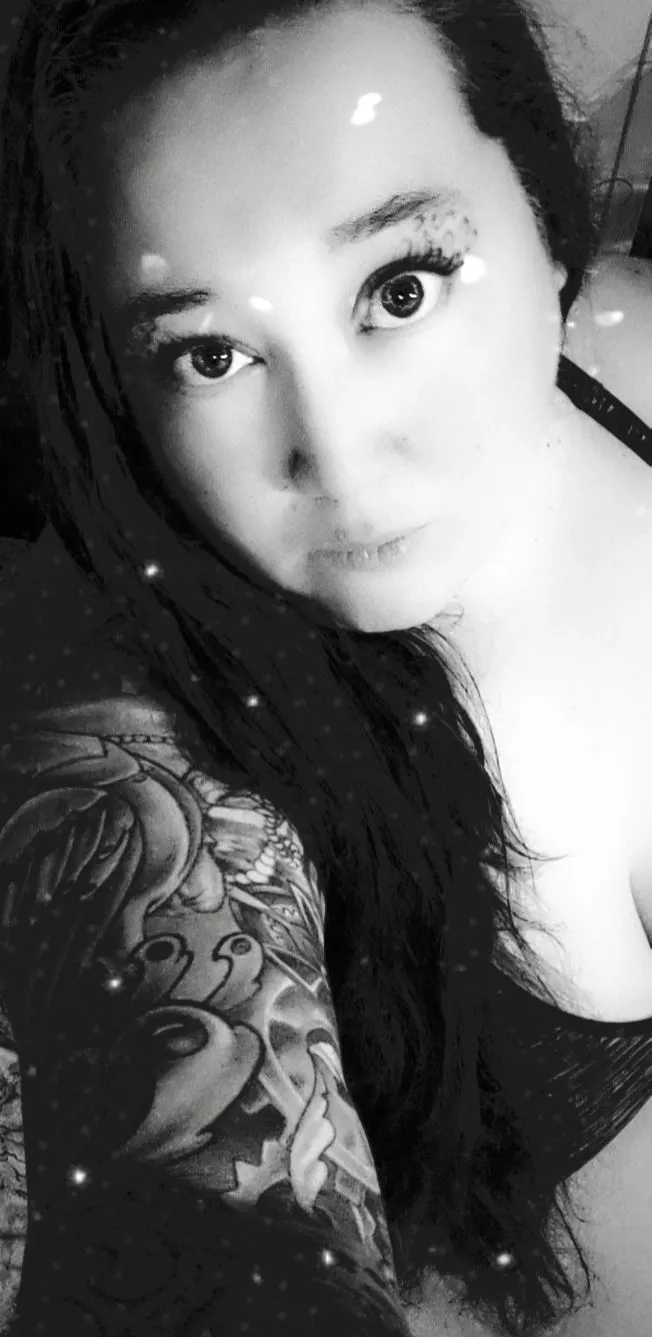 Feeling pretty sexy in black and white