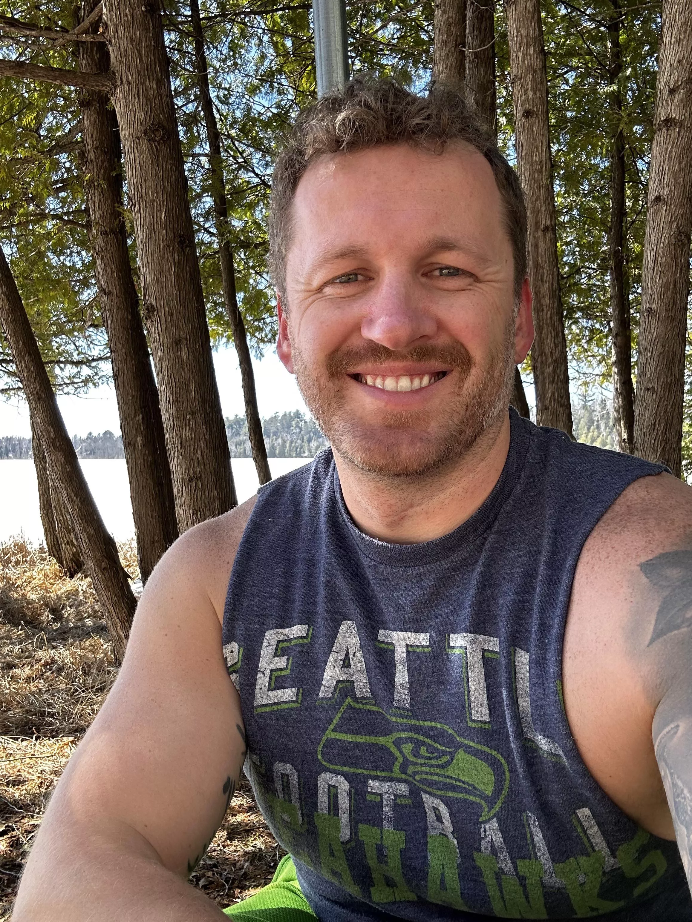 Finally enjoying a little warmth in the Midwest.