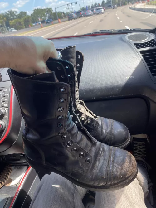 Found these boots at an antique mall