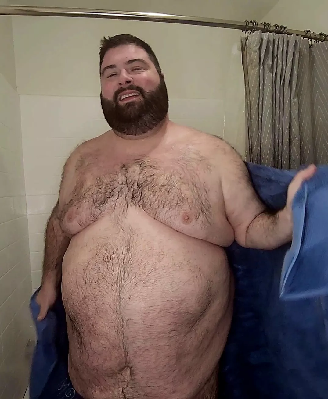 Fresh out of the shower!