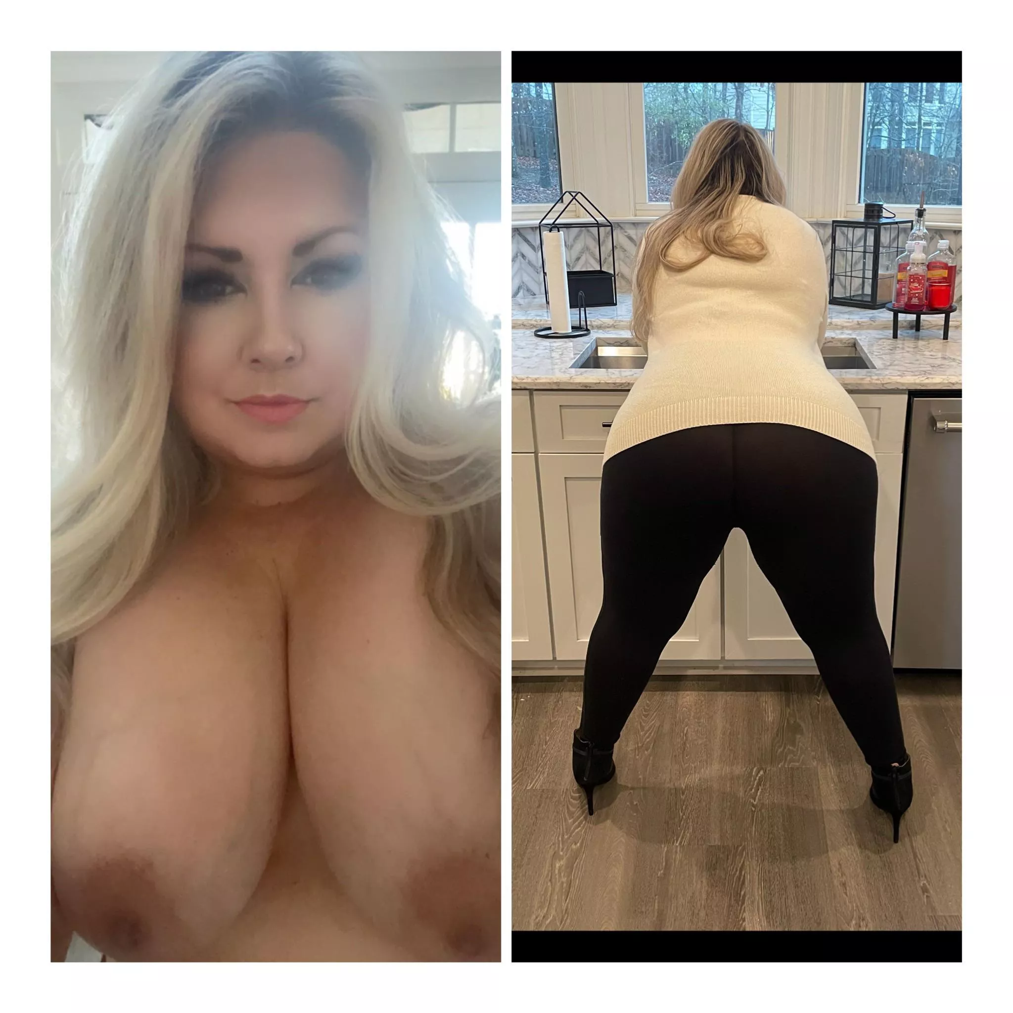 Getting ready for work VS headed out the door. If only my coworkers knew my husband shares.