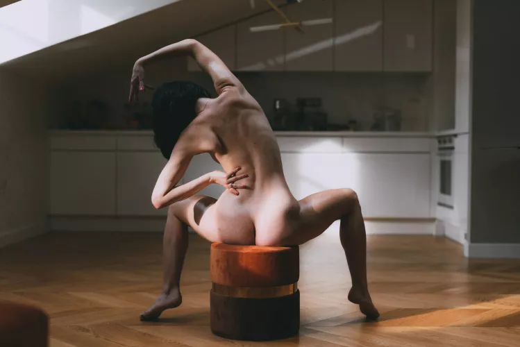 Gorgeous curves of Alena Shake. Photo by me