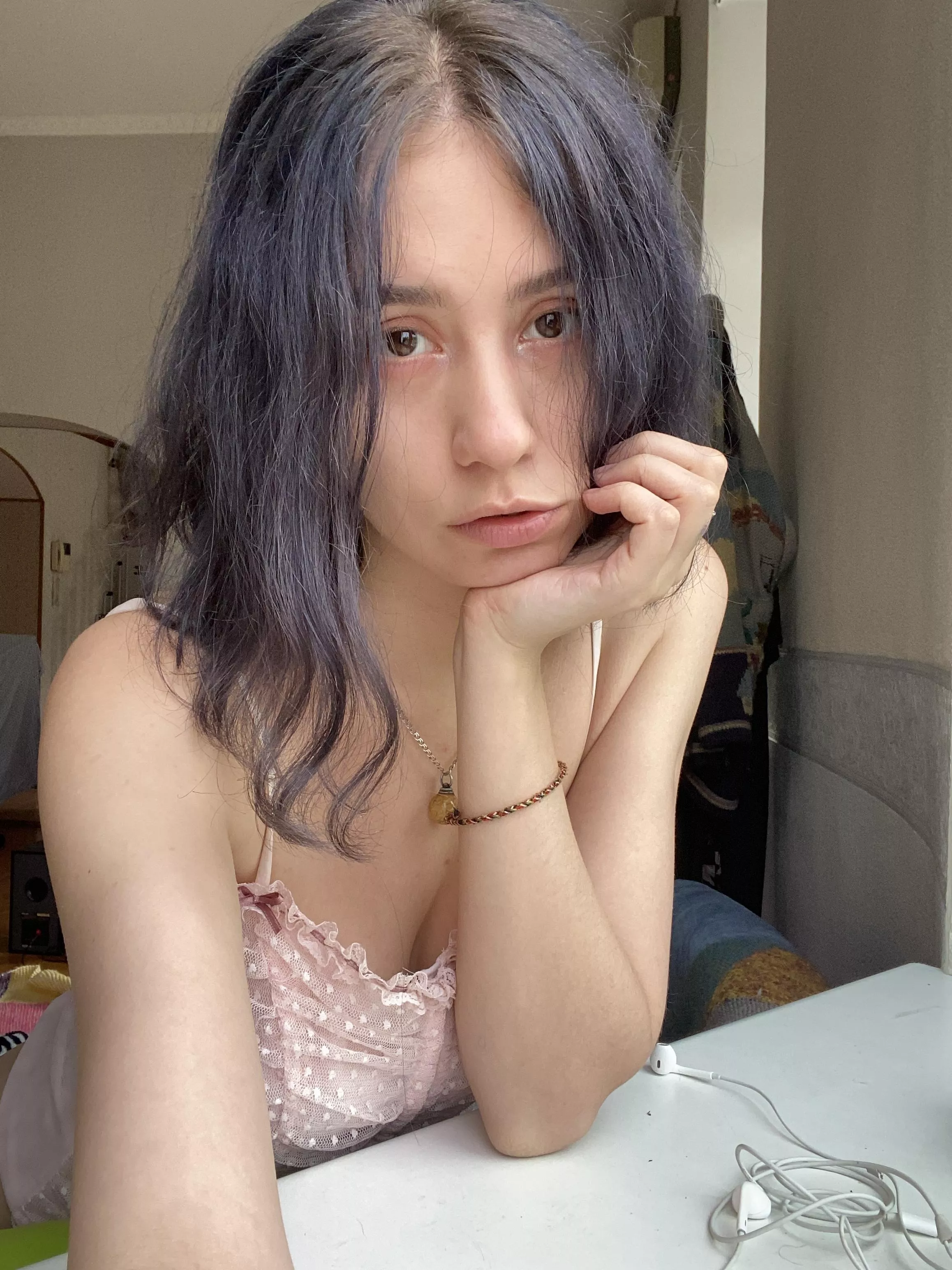 Hi daddy 💕 I'm bored🙄, will you play with me?💓 Visit to my free page💦