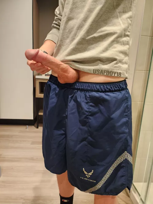 I always wanna fuck after a day of PT...