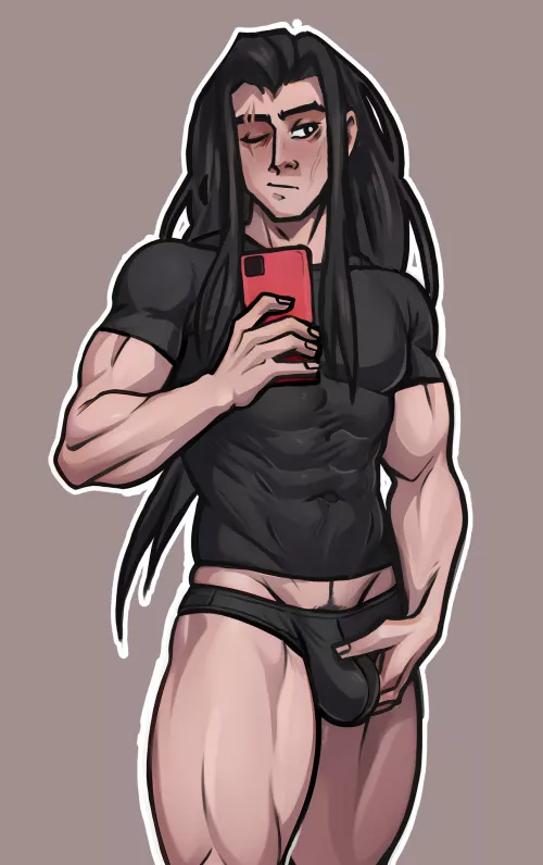 IDK who this is, but I couldn't find any information, artists says it's @alexejtopol but I couldn't fin any other work