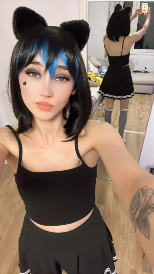 I’m a naughty kitty😽