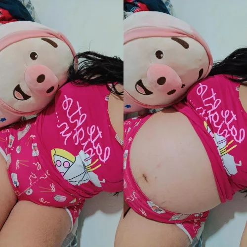 I'm a pig who loves to eat🐖🩷