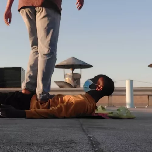 I'm back. New girl absolutely crushing my nuts!