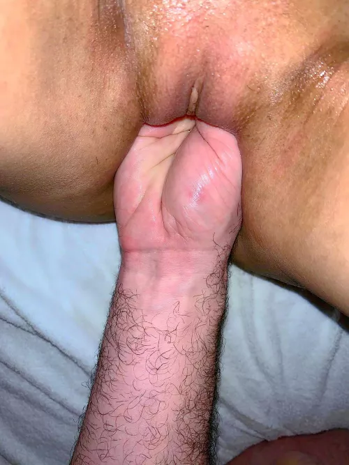 Just need the other fist in my ass now x