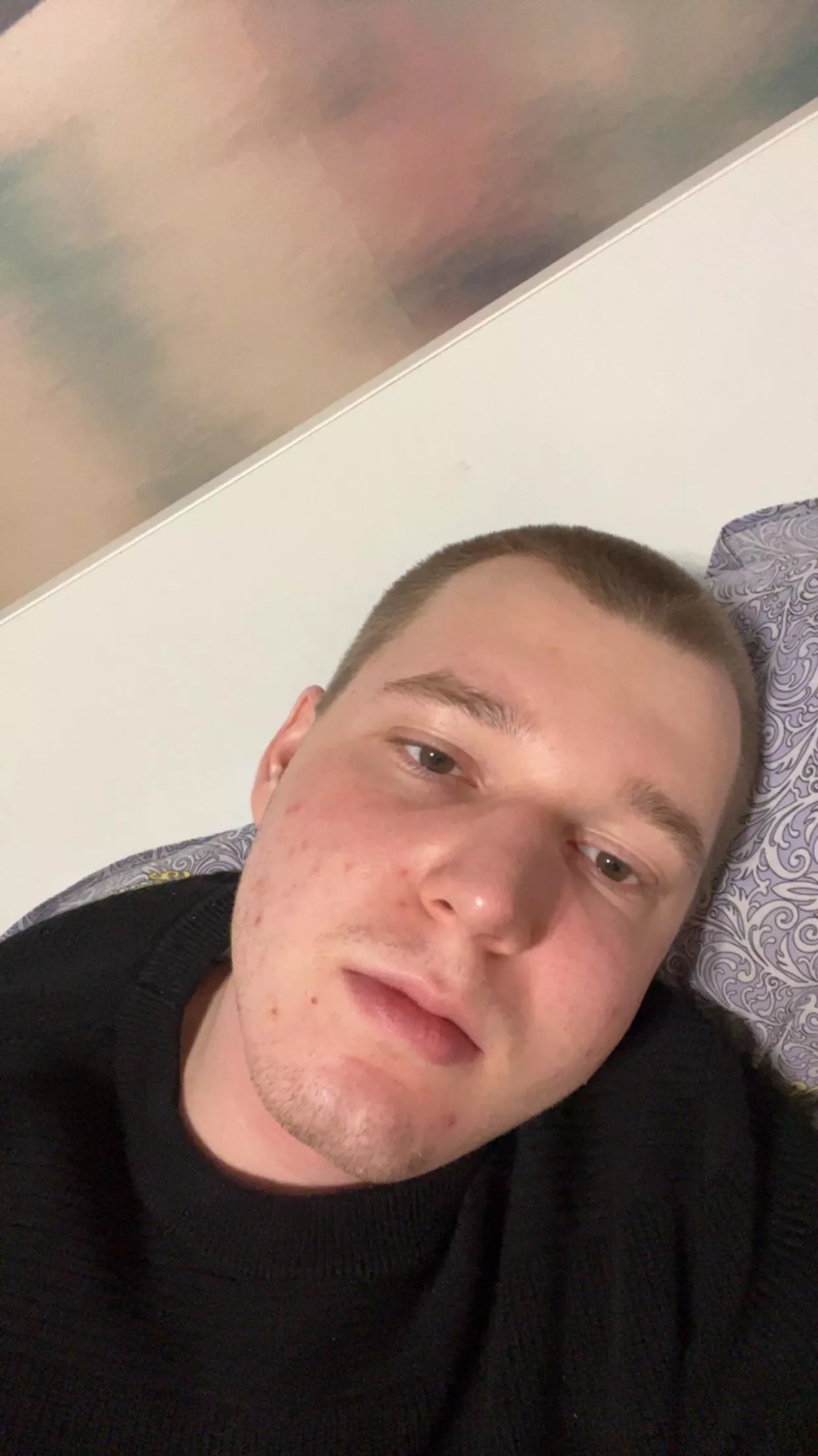 Kinda sad and sleepy