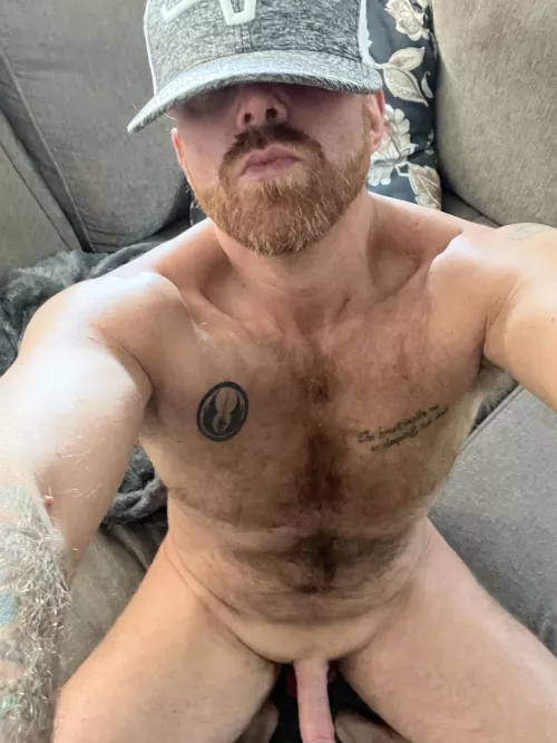 Make a mess on my hairy chest