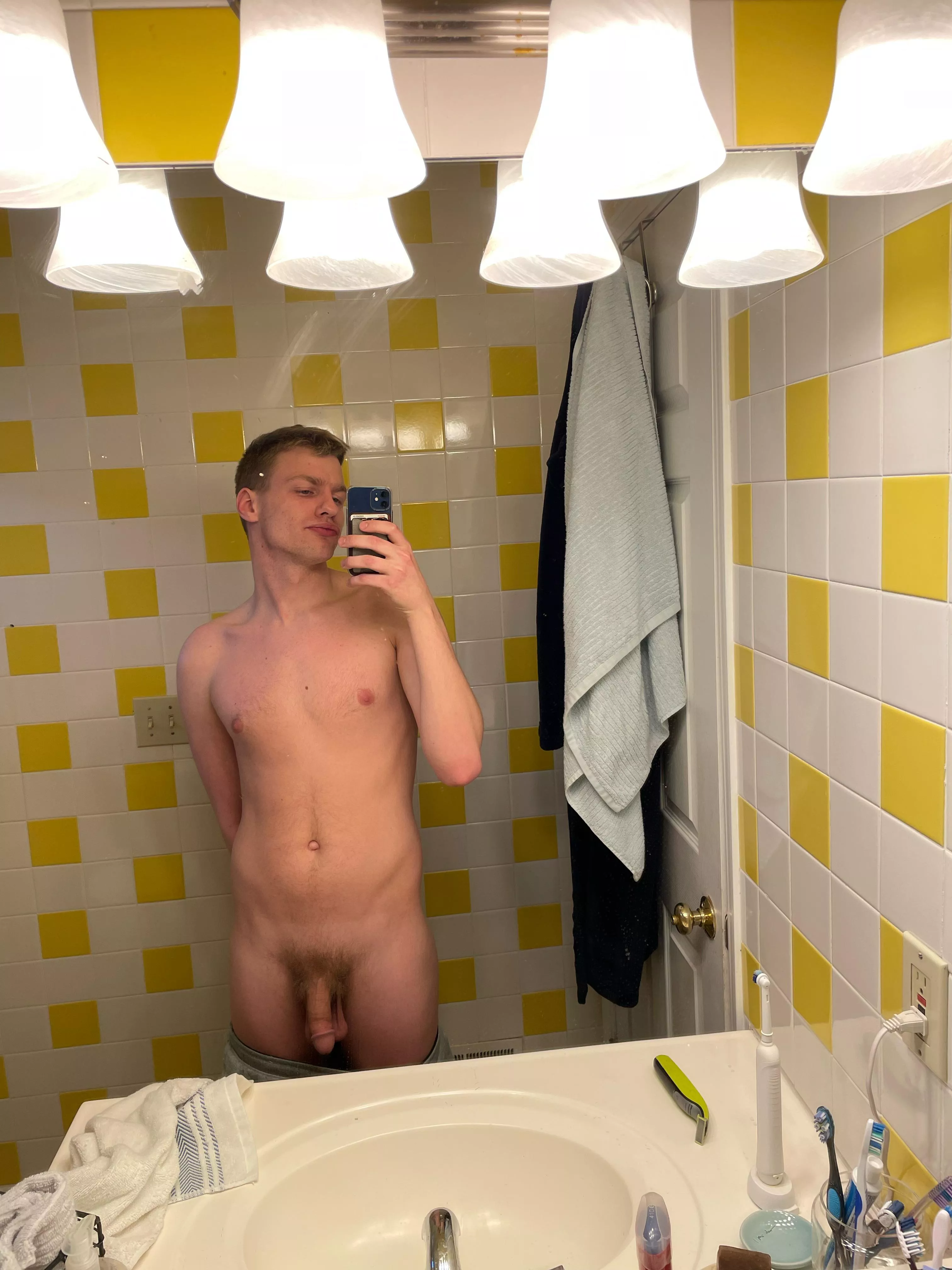 Make her/him hard (they don’t know their pronouns yet)