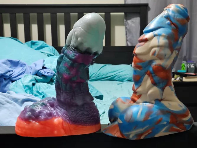 M/M Baron came in today. He's next to a large Flint.