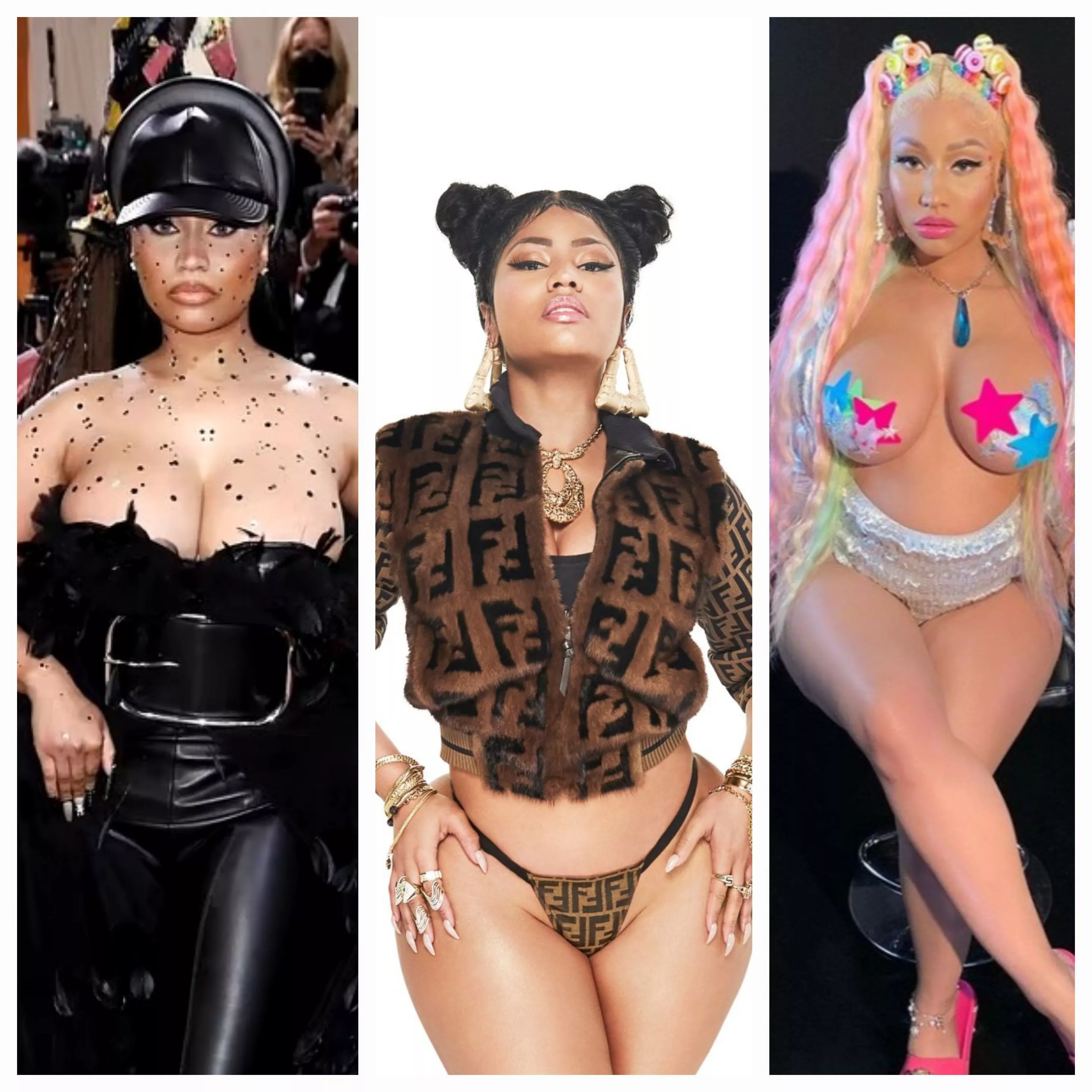 Nicki Minaj has me throbbing for her thick curvy body, let's get bi for her