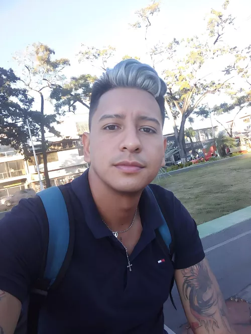 on the way to college.