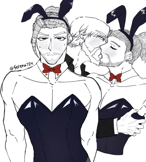 [Overwatch] bunny boy hanzo 🐇 (OC art)