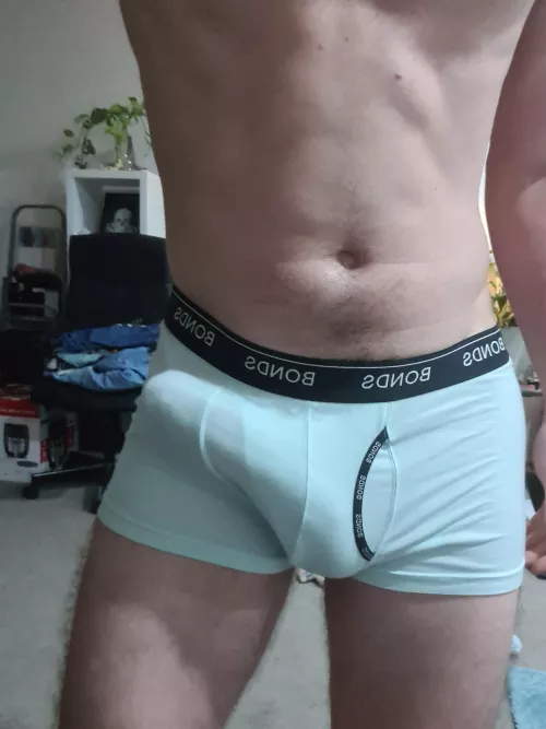 Pale boxers are a look!