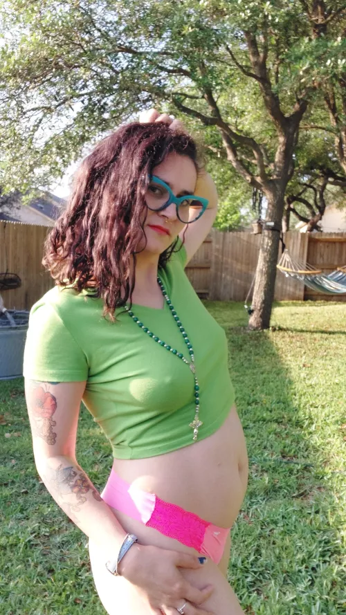 Praying outside in my garden. Join me? Where two or more are gathered...