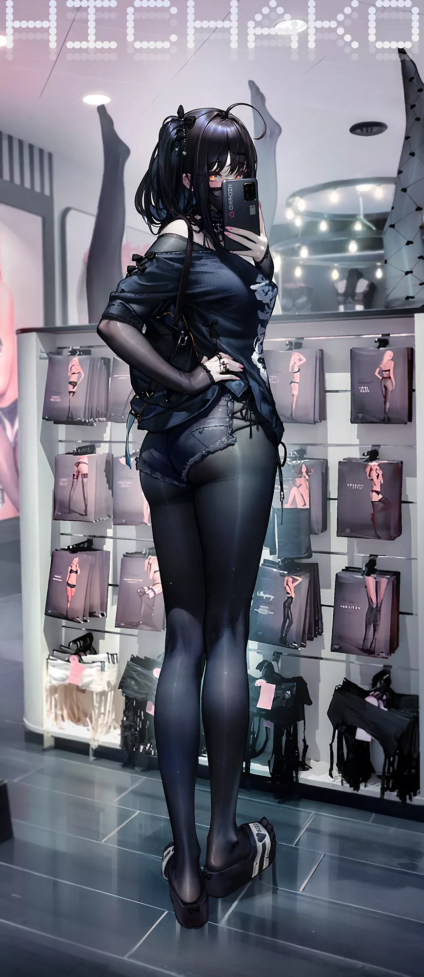 Selfie at the Mall [Artist's Original]