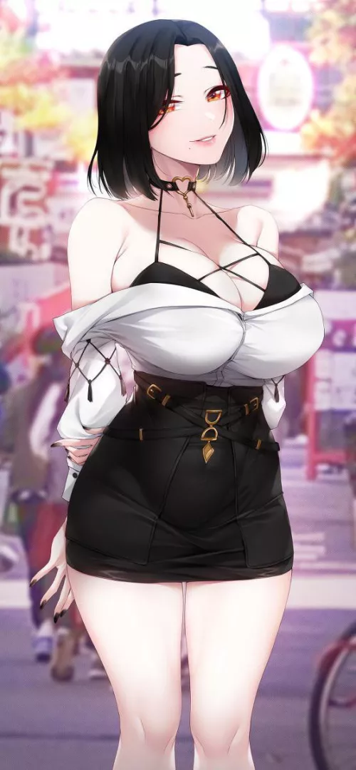 She’s ready for her date [Akachu]