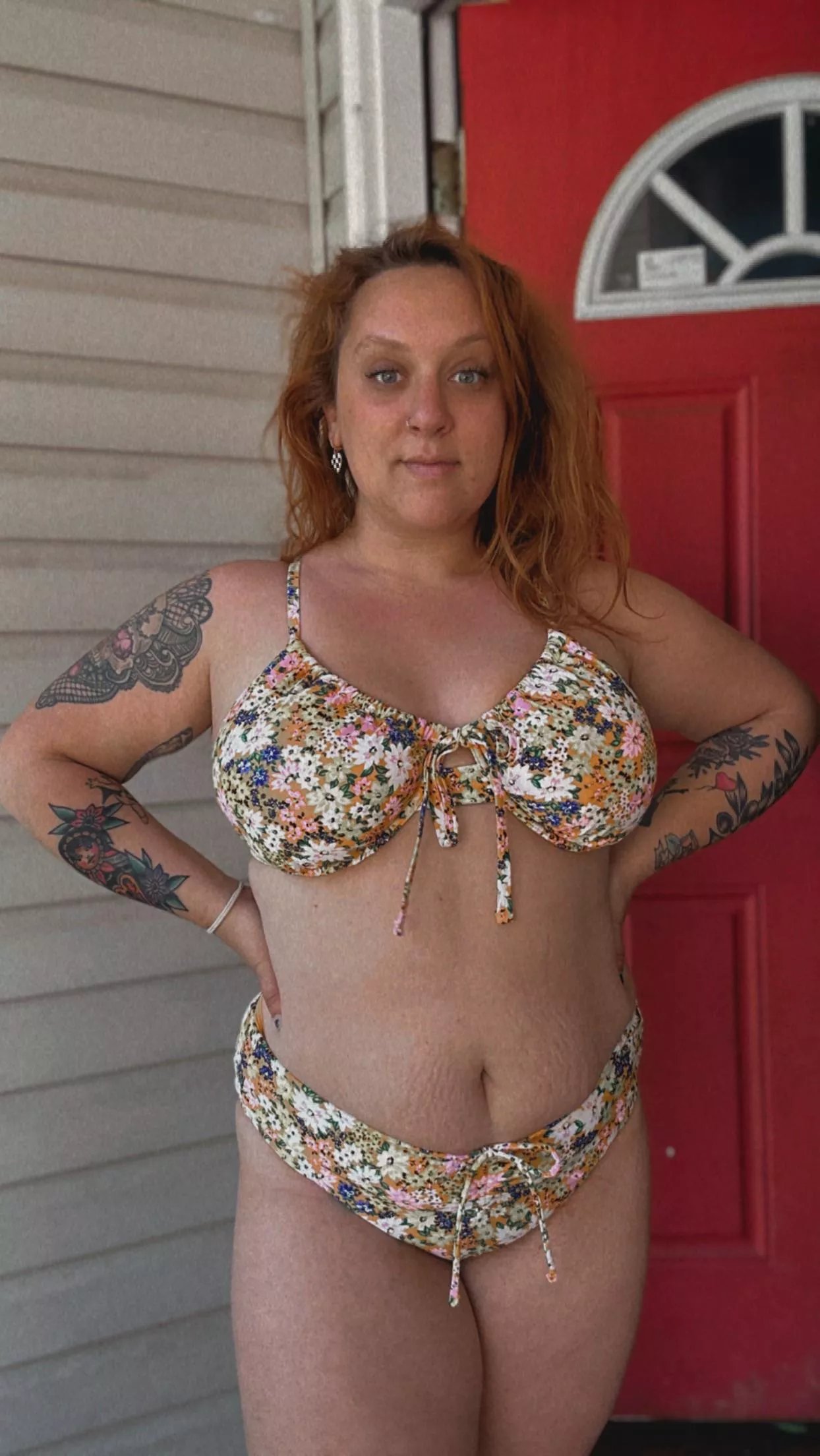 Showing off my new bikini